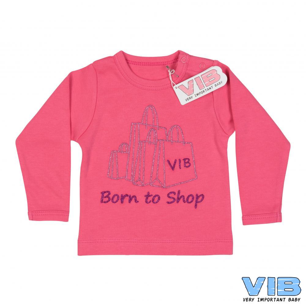 Hysterisch Toegepast Pef T-shirt baby Born to shop roze in 2 verschillende maten