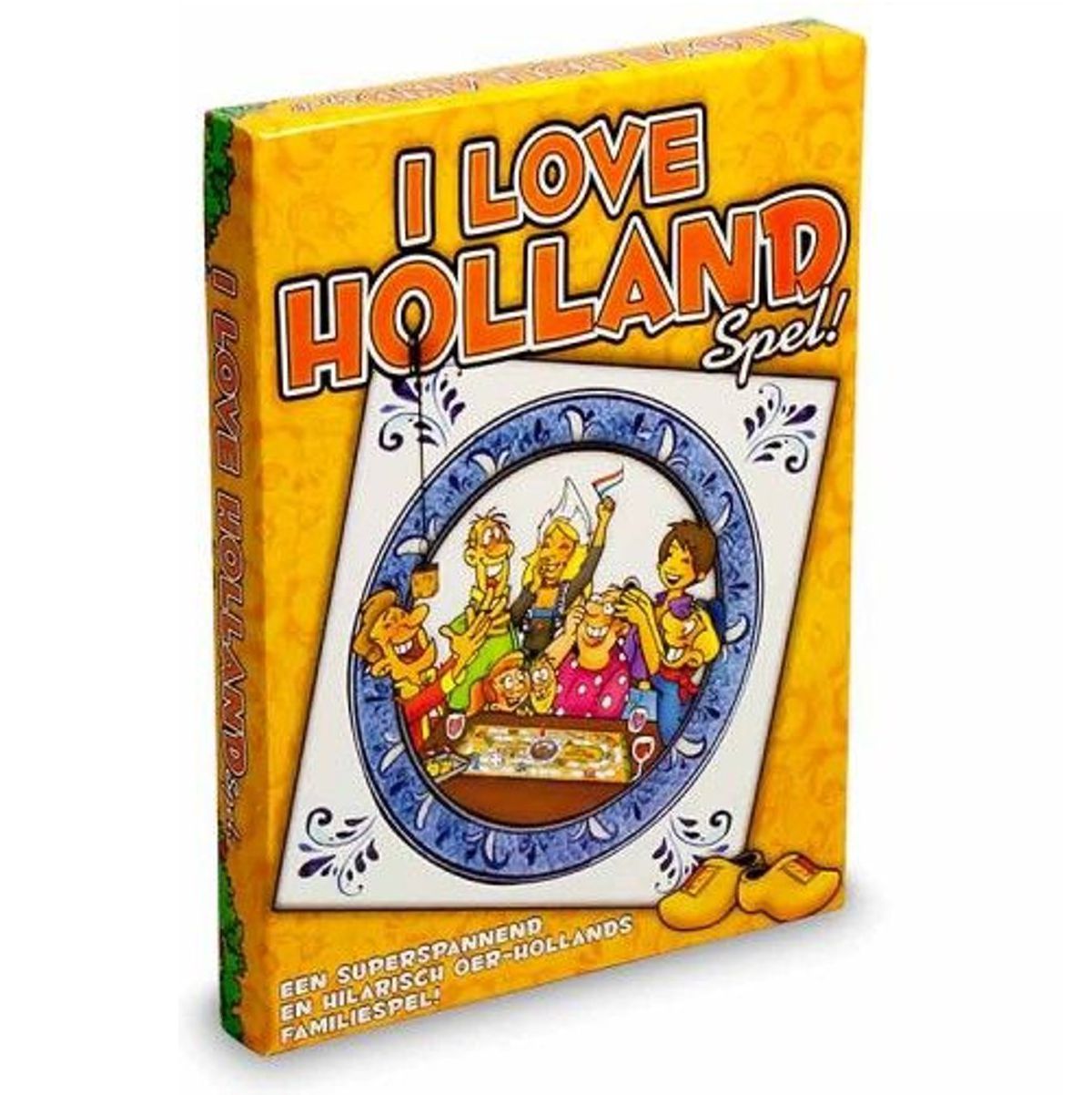 Grafiek Stuwkracht rechtbank Het I Love Holland spel, een hilarisch familiespel