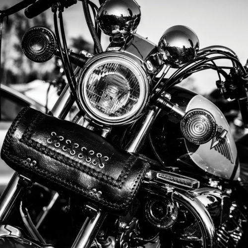 Onderzetters motoren Harley Davidson set van 6 stuks