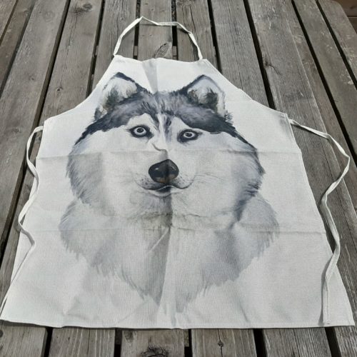 Keuken schort hond Siberische Husky